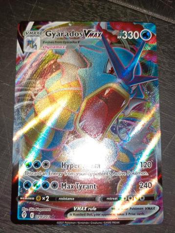 Gyarados VMAX #29 - Evolving Skies Pokemon Kaart beschikbaar voor biedingen