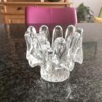 Waxinelichthouder, glas, Kosta Boda, Sunflower, vintage, Huis en Inrichting, Ophalen, Overige materialen, Minder dan 25 cm