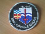 embleem Natres peloton 506, Verzamelen, Militaria | Algemeen, Ophalen of Verzenden, Landmacht, Nederland, Embleem of Badge
