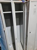 Metalen lockers - 2 stuks 50x60x180 cm, Huis en Inrichting, Ophalen, Gebruikt, Industrieel