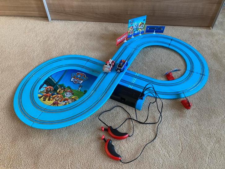 Paw Patrol Carrera first racebaan ZGAN! Sinttip!, Kinderen en Baby's, Speelgoed | Racebanen, Zo goed als nieuw, Racebaan, Overige aandrijving