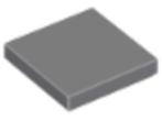 Lego Stenen 5x 2x2 Plaat Tile Donker Blauw Grijs 3068B (NIEU, Ophalen of Verzenden, Nieuw, Losse stenen, Lego