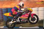 Poster 1994 Patrick van den Goorbergh op Aprilia, Verzamelen, Verzenden, Zo goed als nieuw, Motoren