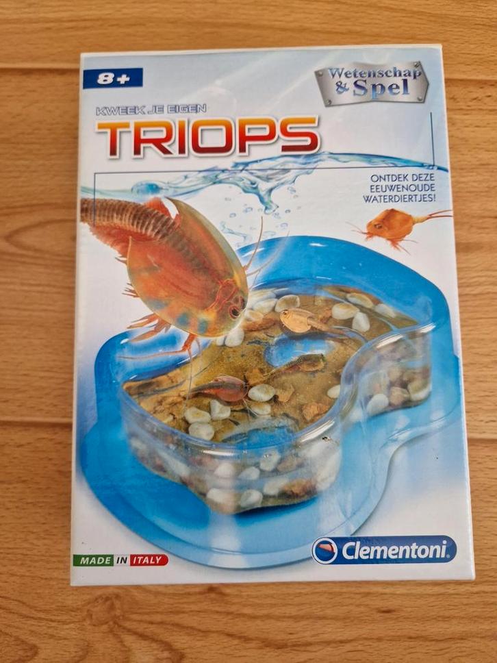 Kweek Triops prehistorische vissen wetenschap en spel, Kinderen en Baby's, Speelgoed | Educatief en Creatief, Zo goed als nieuw