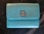 Chanel Shiny Calfskin Light Blue Wallet/Portemonee, Sieraden, Tassen en Uiterlijk, Portemonnees, Overige merken, Blauw, Ophalen of Verzenden