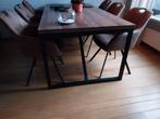 Eettafel, Huis en Inrichting, Ophalen, 100 tot 150 cm, 200 cm of meer, Vijf personen of meer