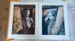 2 Posters van Euripides Kastaris, Ophalen, Gebruikt, Schilderij, 75 cm of meer