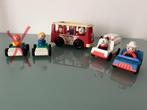 Fisher Price mini bus vintage 1969, Ophalen of Verzenden, Zo goed als nieuw, Auto of Voertuig