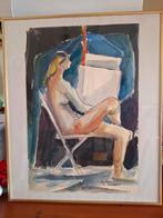 Schilderijen  Dick Breddels, Ophalen