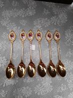 Set 6 x royal albert old country rose lepeltjes, Antiek en Kunst, Antiek | Servies los, Ophalen of Verzenden