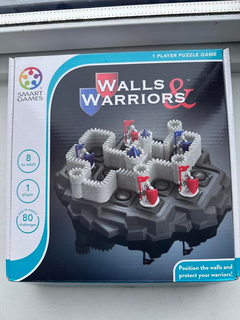 Smart games Walls & Warriors, Ophalen of Verzenden, Zo goed als nieuw, Puzzelen