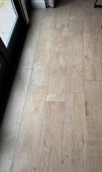 Houtlook tegels beige 0,25m x 1,5m, totaal 7,5m2, Ophalen, 60 cm of meer, Keramiek, Nieuw