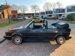 Volkswagen Golf 1.8  Cabriolet 1984 Zwart, Auto's, 4 cilinders, Cabriolet, 1781 cc, Geïmporteerd
