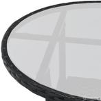 Online Veiling: Polyrotan balkonset Bayamo 3-delig, Tuin en Terras, Tuinsets en Loungesets, Nieuw