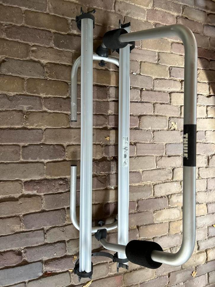 Thule Fietsdrager, Auto diversen, Fietsendragers, Gebruikt, Dakdrager, 2 fietsen, Ophalen