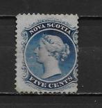 Nova Scotia Canada 1860 ongestempeld, Verzenden, Gestempeld, Noord-Amerika