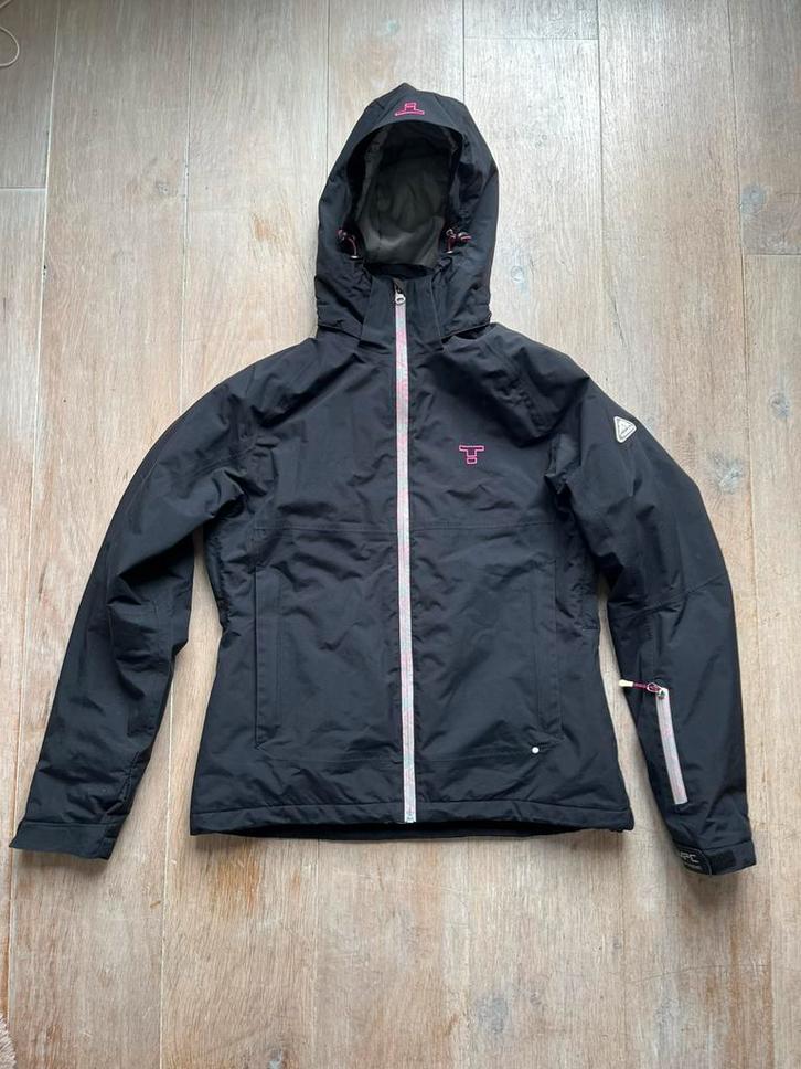 Tenson dames skijack zwart maat 36, Kleding | Dames, Wintersportkleding, Zo goed als nieuw, Jack, Maat 36 (S), Ophalen of Verzenden