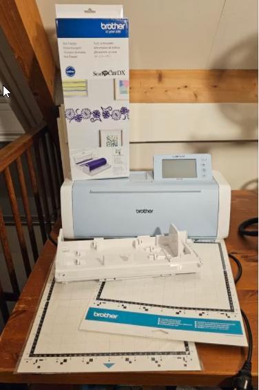 Brother ScanNCut SDX1200+Roll Feeder & Flex Folie, Hobby en Vrije tijd, Knutselen, Zo goed als nieuw, Gereedschap of Toebehoren