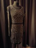 Zwarte jurk met studs - Maat S, Zwart, Ophalen of Verzenden, Zo goed als nieuw, Maat 36 (S)