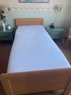 Seniorenbed electrisch verstelbaar, Huis en Inrichting, Slaapkamer | Bedden, Ophalen, 90 cm, Eenpersoons, Beige