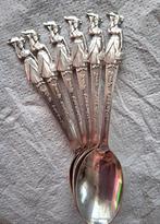 6 zilveren lepeltjes Mary Poppins met paraplu en tasje, Ophalen of Verzenden