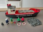 Playmobil - conlines vrachtschip - 4472, Ophalen of Verzenden, Gebruikt, Complete set