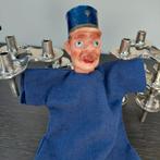 Oude poppenkastpop composiet 1950 Beeusaert agent handpop, Antiek en Kunst, Ophalen