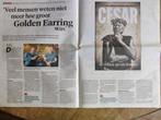 Golden Earring - Cesar Zuiderwijk KrantenArtikel knipsel, Ophalen of Verzenden, 1980 tot heden, Nederland, Knipsel(s)