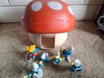 Vintage schleich smurfenhuis., Verzamelen, Smurfen, Ophalen of Verzenden, Zo goed als nieuw, Verschillende Smurfen