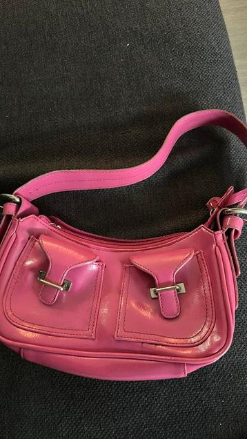 Geweldig roze handtasje van Marc Picard. beschikbaar voor biedingen