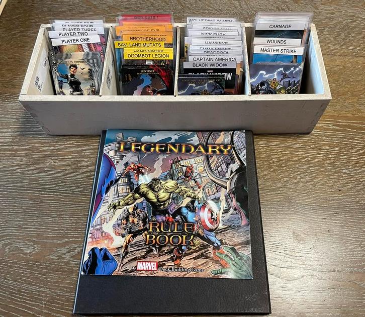 Legendary Marvel Deck-Building game, Hobby en Vrije tijd, Verzamelkaartspellen | Overige, Zo goed als nieuw, Ophalen of Verzenden