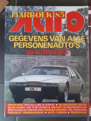 Autovisie Jaarboek diverse jaren 1985 1999 2009 ... gelezen beschikbaar voor biedingen