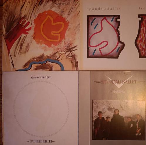 4X LP SPANDAU BALLET JOURNEYS TO GLORY DIAMOND TRUE, Cd's en Dvd's, Vinyl | Pop, Zo goed als nieuw, 1980 tot 2000, 12 inch, Verzenden