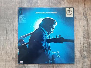 LP Johnny Cash / Johnny Cash at San Quentin (1969) beschikbaar voor biedingen