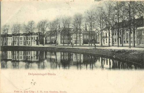 (380-747-011) Breda Delpratsingel, Verzamelen, Ansichtkaarten | Nederland, Noord-Brabant, Verzenden