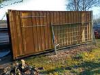 Gebruikte zeecontainer 20ft met haakarm sleede, Ophalen