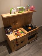 Houten Speelkeuken met Accessoires, Ophalen of Verzenden, Gebruikt, Hout, Speelkeuken