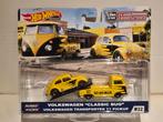 Hotwheels Premium 1/64 VW T1 Transporter & Classic Bug, Ophalen of Verzenden, Zo goed als nieuw, Auto