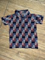 Zgan 4FunkyFlavours poloshirt mt.74/80 -rood blauw blokjes, Ophalen of Verzenden, Zo goed als nieuw, Shirtje of Longsleeve, 4 funky flavours