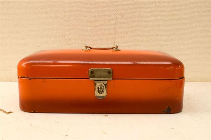 Emaille Broodtrommel 48422, Antiek en Kunst, Antiek | Emaille, Ophalen of Verzenden