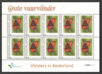 Postzegels Vlinders in Nederland: Grote vuurvlinder beschikbaar voor biedingen