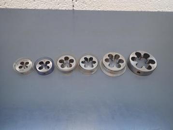 Snijplaten Engels 1/8 tm 1" inch Snij-ijzer , Snijraam beschikbaar voor biedingen