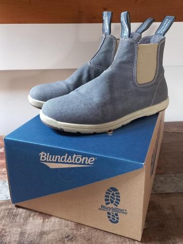 Blundstone canvas schoen 38 blue-grey  beschikbaar voor biedingen