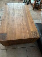 Leuke salon tafel acaciahout, Huis en Inrichting, Tafels | Salontafels, Ophalen, 100 tot 150 cm, 50 tot 100 cm, Zo goed als nieuw