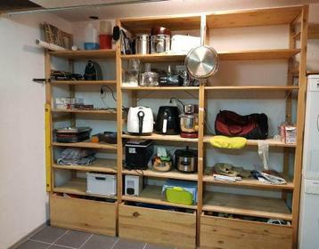 5 Ikea IVAR magazijnstellingen opbergstellingen 50 diep - afbeelding 2