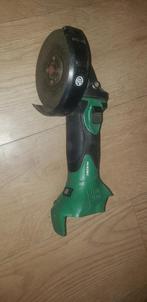 Slijpmachine hikoki 18 v, Ophalen of Verzenden, Minder dan 700 watt, Werkbankslijpmachine