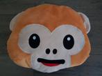 Knuffel / kussen in de vorm van een apenkop / berenkop ?, Ophalen of Verzenden, Gebruikt, Overige typen