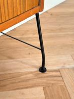 Vintage wandmeubel modulair hout jaren 50/60, Huis en Inrichting, Ophalen, 100 tot 150 cm, Minder dan 150 cm, Metaal