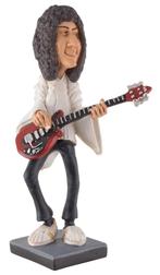 Brian May Queen beeldje by Warren Stratford deco beeld, Verzamelen, Info@deconoord.nl, Deco Noord, Nieuw, Ophalen of Verzenden
