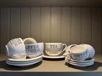 Riverdale servies kopjes en schotels espresso coffee tea, Ophalen of Verzenden, Zo goed als nieuw, Overige stijlen, Kop(pen) en/of Schotel(s)